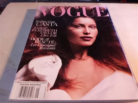 2004 SEPTEMBER VOGUE Paris Magazine/ Laetitia Casta /Very Good $22.50 ...