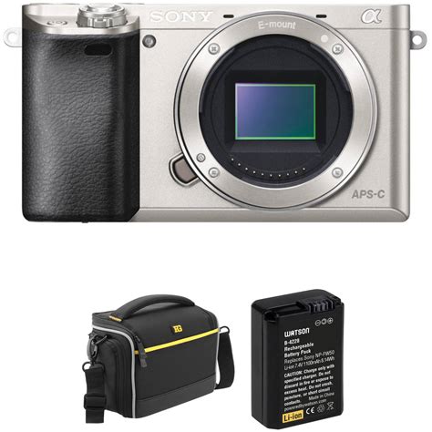 Sony Alpha a6000 Mirrorless Digital Camera Body with Accessory