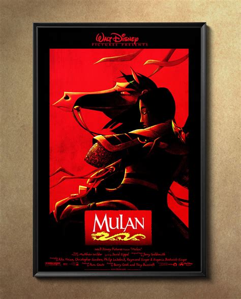 Disney Mulan Movie Posters