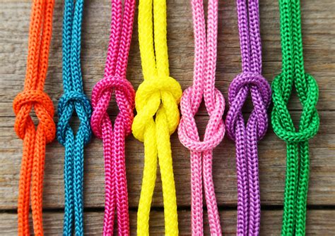 Colorful Rope Knots jigsaw puzzle in Macro puzzles on TheJigsawPuzzles.com
