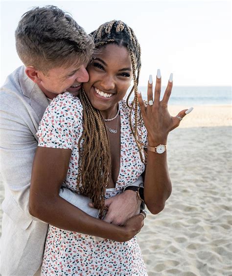 Hunter Woodhall and Tara Davis Get Engaged During Mexican Getaway