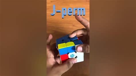 How to do T perm, J perm and H perm (With Fingertricks) #shorts - YouTube