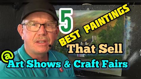 5 Amazing Acrylic painting Ideas That SELL Fast - YouTube