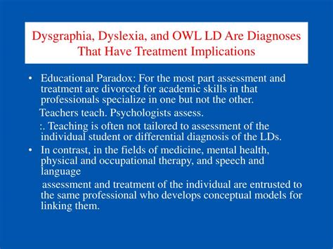 PPT - MS042 Differential Diagnosis and Treatment for Dysgraphia ...