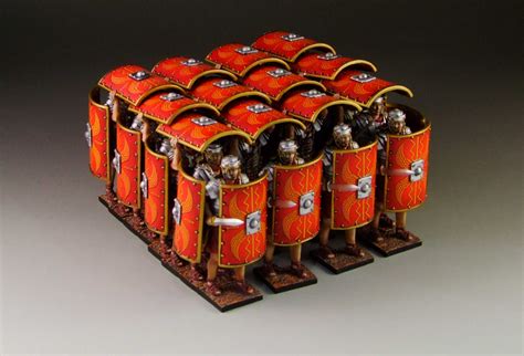 Roman Tortoise Formation (24 Figures) – Maison Militaire