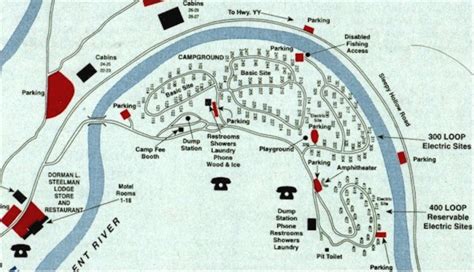 Montauk State Park Camping Map - Printable Map