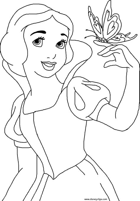 disney princess coloring pages snow white coloring home - disney princess coloring pages snow ...