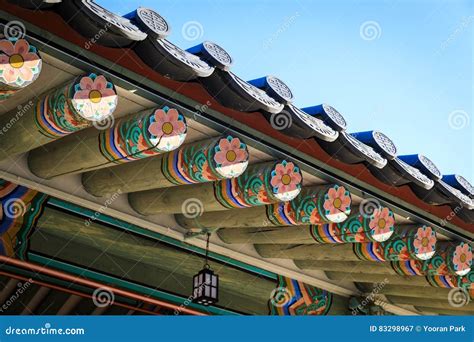 Traditional Architecture in Korea Stock Image - Image of roads, gate ...