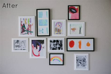 How to Create a Kids Art Gallery Wall - Design Improvised