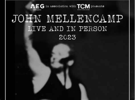 John Mellencamp’s 2023 Tour to Include Three Night Residency at The ...