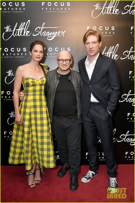 Ruth Wilson Wears Yellow Plaid to 'Little Stranger' Premiere with Domhnall Gleeson: Photo ...