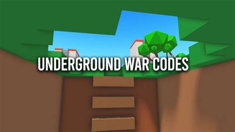 Roblox Underground War Codes (April 2024) - Gamer Digest