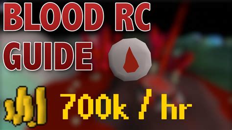 Blood Runecrafting Guide | 700k gp/hr | AFK - YouTube