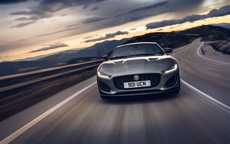 Download Silver Car Car Jaguar (Car) Vehicle Jaguar F-Type 4k Ultra HD Wallpaper