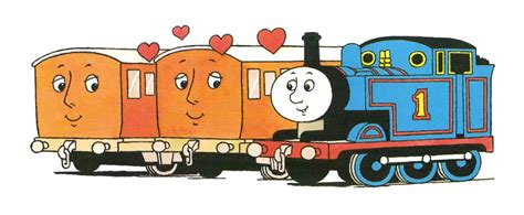 Thomas in love with Annie and Clarabel by Kingofallkongs on DeviantArt