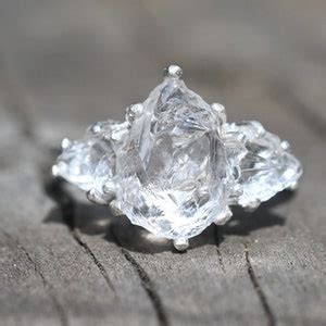 Raw Diamond Ring - Etsy