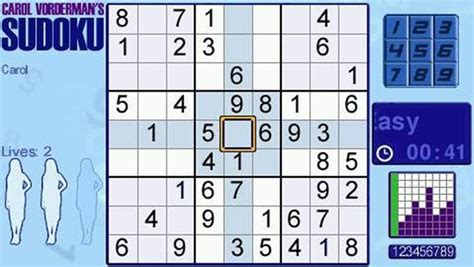 Carol Vorderman's Sudoku official promotional image - MobyGames