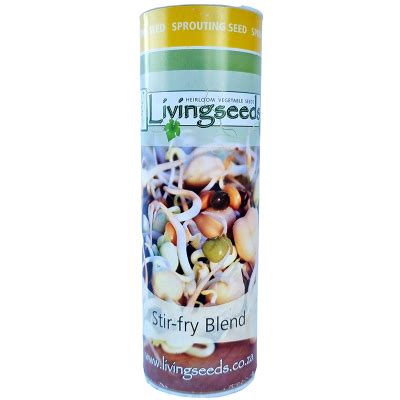 Buy Living Seeds Stir-Fry Blend Sprouting & Microgreen Seeds Online | Faithful to Nature