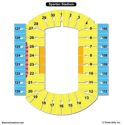 Spartan Stadium Seating Chart | Seating Charts & Tickets