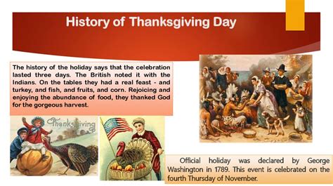 Thanksgiving Day - online presentation