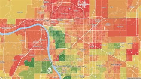 The Best Neighborhoods in Tulsa, OK by Home Value | BestNeighborhood.org