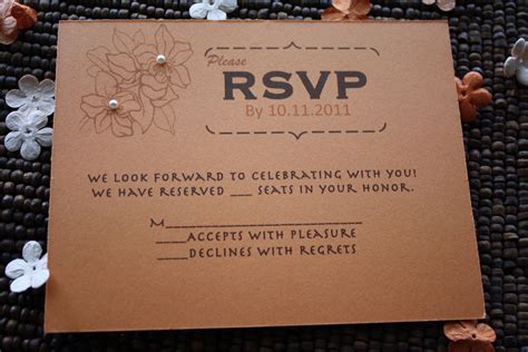 RSVP Response Card | Response cards, Rsvp, In your honor