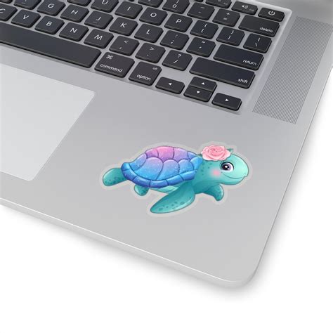 Sea Turtle Sticker, Stickers for Laptop, Sticks, Kiss-cut Stickers - Etsy