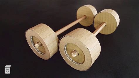 How to Make Wheels with Cardboard - YouTube