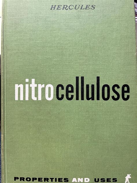 Nitrocellulose: Properties and Uses: Hercules: Amazon.com: Books