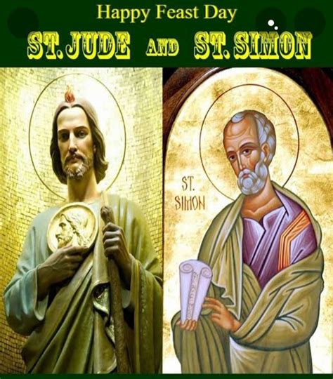 FEAST OF STS JUDE AND SIMON, APOSTLES - 28th OCTOBER - Prayers and Petitions