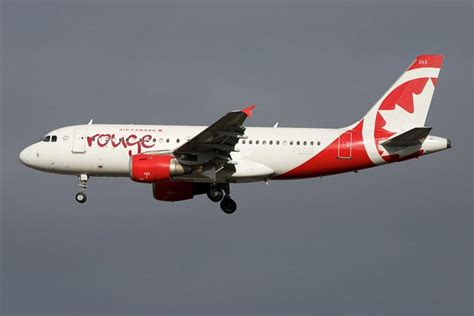 Air Canada Rouge Fleet Airbus A319-100 Details and Pictures