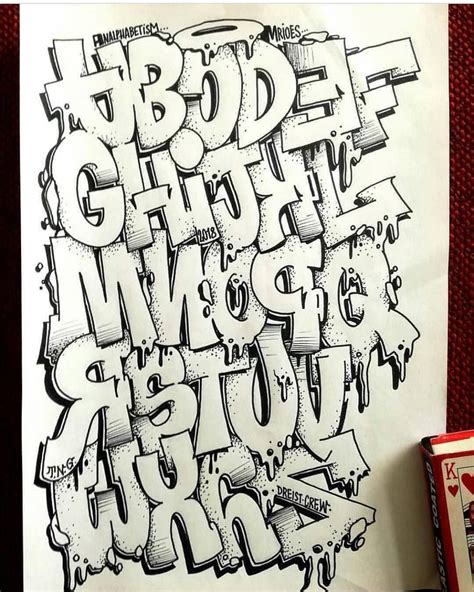 GRAFFBOOK on Instagram: “ALPHABET @mrioes” | Graffiti lettering ...