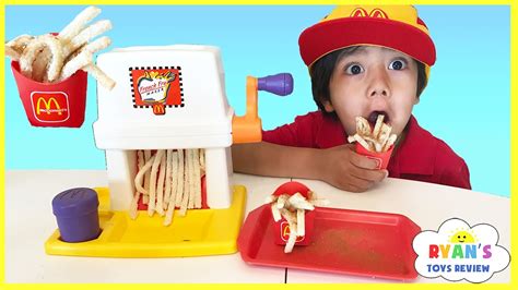 Mcdonald's French Fries Maker Happy Meal Magic Vintage McDonalds Food Toys Pretend Play Toy for ...