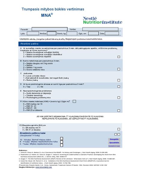 Mna-Sf | PDF