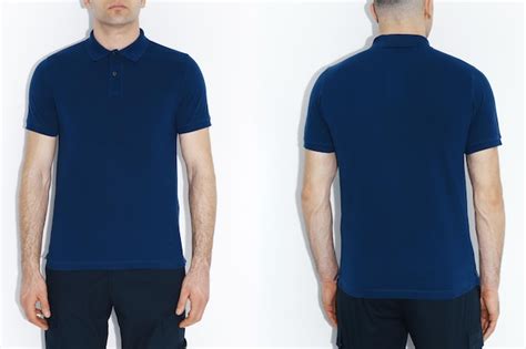 Blue Polo Shirt Mockup - Free Vectors & PSDs to Download