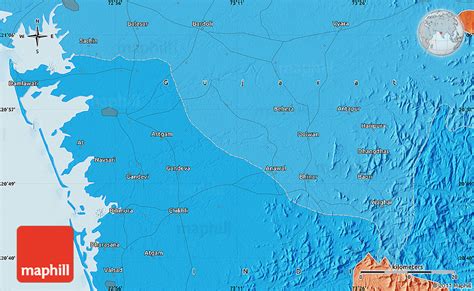 Political Map of Bilimora