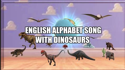 Alphabet Song with dinosaurs - YouTube