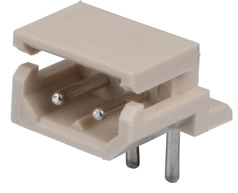 MOLEX 22057025: Molex pin header, 90° SPOX 1x 2-pin connector at reichelt elektronik