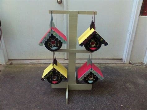 Made of folgers coffee cans | Bird houses, Preschool crafts, Crafts