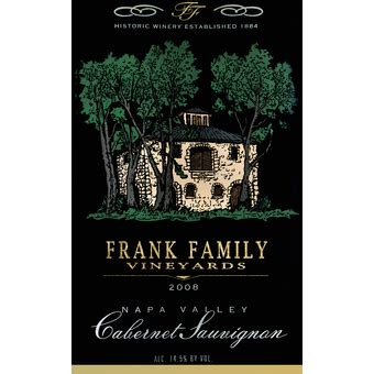 2008 Frank Family Cabernet Sauvignon | Wine Library