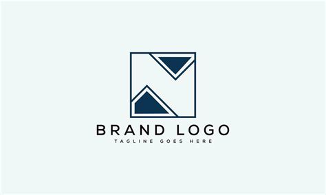 letter N logo design vector template design for brand. 34894880 Vector ...