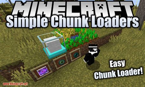 Simple Chunk Loaders Mod 1.16.5/1.15.2 (Easy Chunk Loader) - 9Minecraft.Net