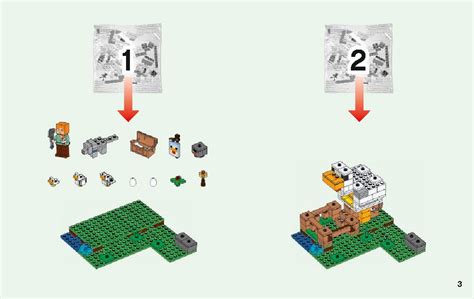 The Chicken Coop 21140 LEGO information LEGO instructions 1 page / Brick Mecha