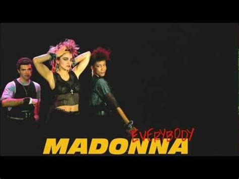 Madonna - Everybody (with Lyrics on Screen) - YouTube