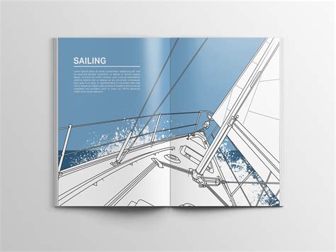 Sailing illustration for hobby book by Blake Gedye on Dribbble