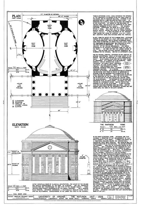 Gallery of AD Classics: University of Virginia / Thomas Jefferson - 2 | University of virginia ...