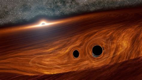 Black hole collision may have exploded with light