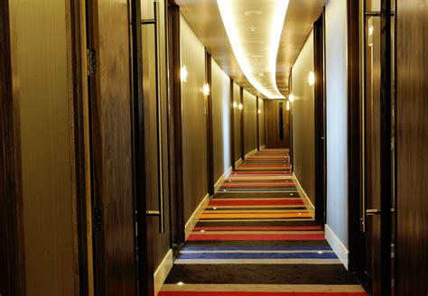 Lots of colour at the Sandman Signature Hotel Newcastle, UK | Signature hotel, Hotel corridor, Hotel