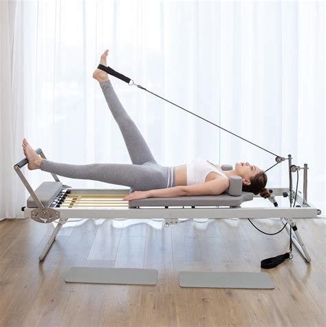 Pilates Reformer Machine for Home ,Foldable Pilate for Strengh Training ...