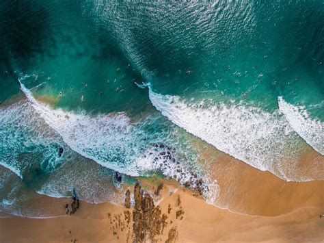 Fotos gratis : mar, agua, arena, Oceano, cielo, ola, Onda de viento ...